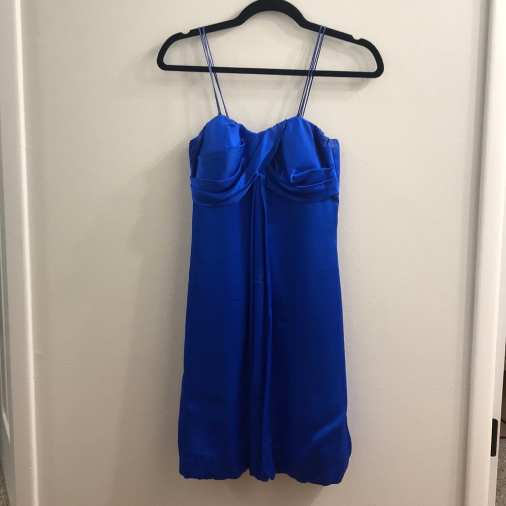 Royal blue Y2K bubble dress - Size 4